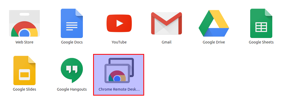 Chrome Remote Deesktop